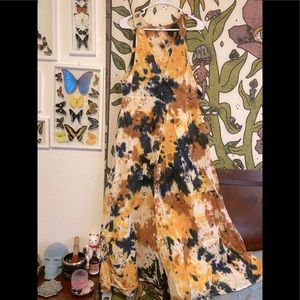 Earthbound Co. Tye-Dye Overall Jean Jumper